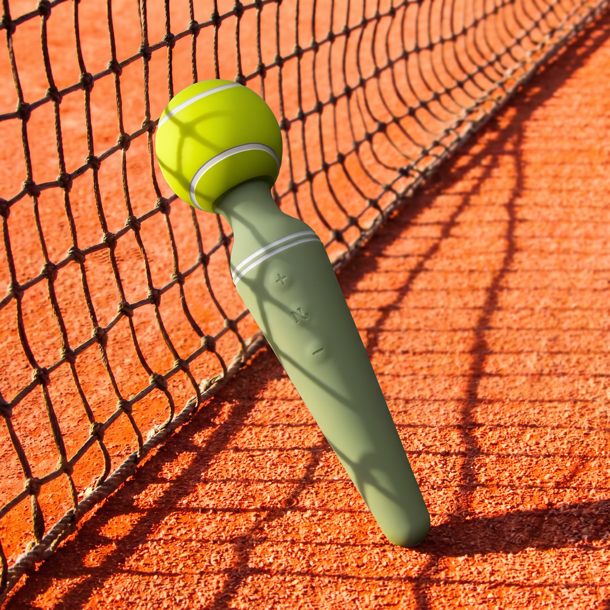 Tennis Ball Wand with travel pouch